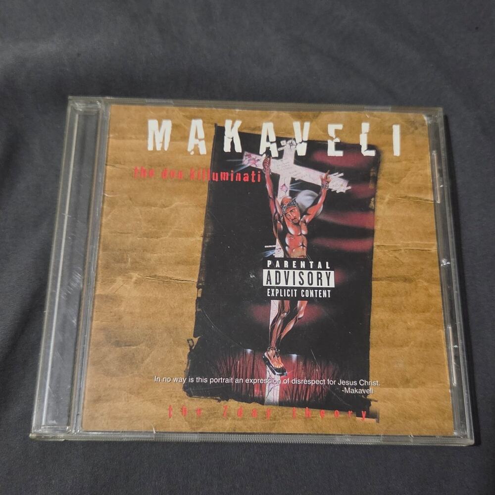 Vtg 1996 2Pac Tupac Makaveli THE 7 DAY THEORY CD RAP HIP HOP